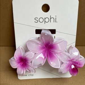 Pink Floral Hair Accessory